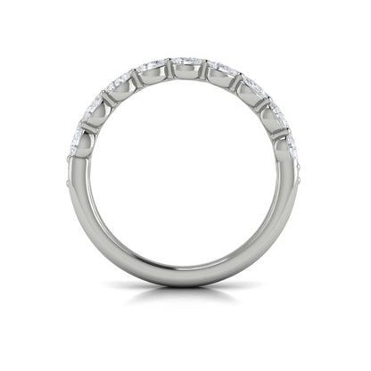 Stackable Bands Wedding Band in Platinum by Vlora Bridal
