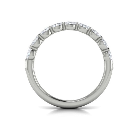 Stackable Bands Wedding Band in Platinum by Vlora Bridal
