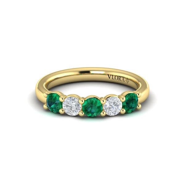 Emerald and Diamond Band