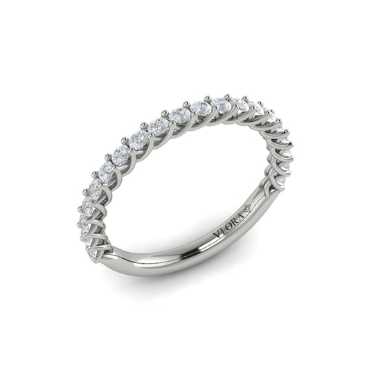 Matching Bands Wedding Band in Platinum by Vlora Bridal