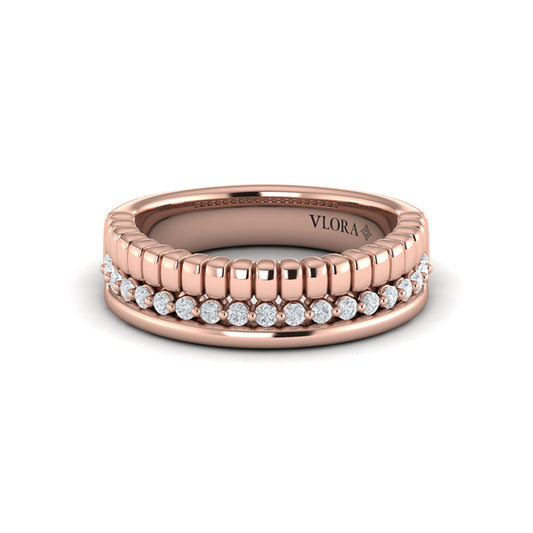Diamond Contour Ring