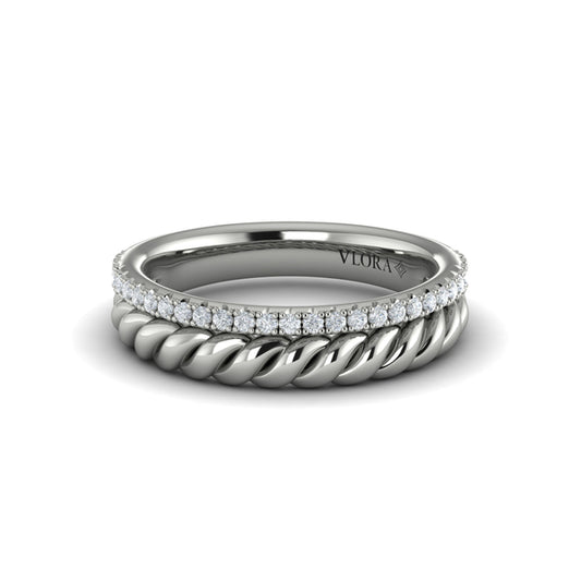 Twist Double Ring