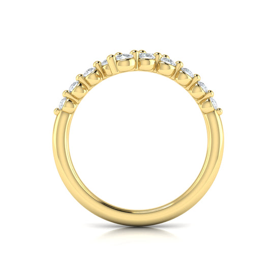 Diamond  Open Wrap Ring