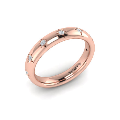 Diamond Vlora Star Ring