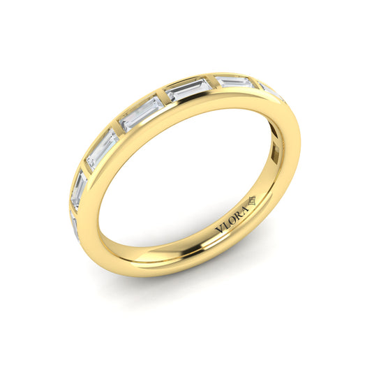 Matching Band for Art Deco Baguette Channel Engagement Ring
