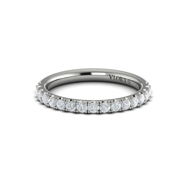 Matching Band for Bold Cathedral Round Diamond Engagement Ring