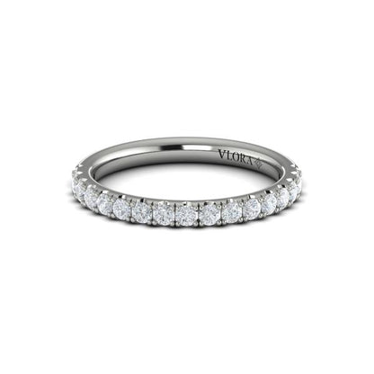Matching Band for Bold Cathedral Round Diamond Engagement Ring