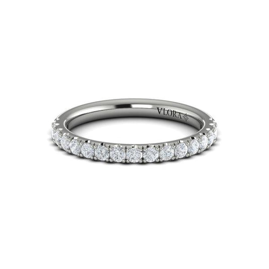 Matching Band for Bold Cathedral Round Diamond Engagement Ring