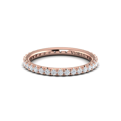 Slim Pave Eternity Ring