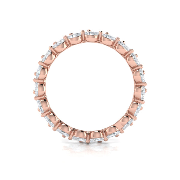 Double Pear Shape Eternity Ring