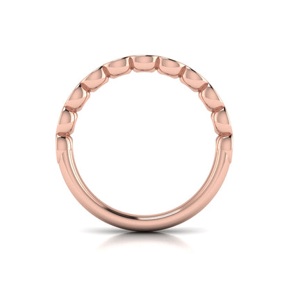 Matchign Band for Bezel Oval Diamond Band Engagement Ring