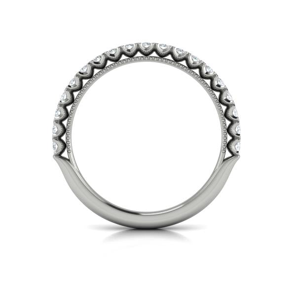 Matching Band for Timeless Pear Halo Engagement Ring