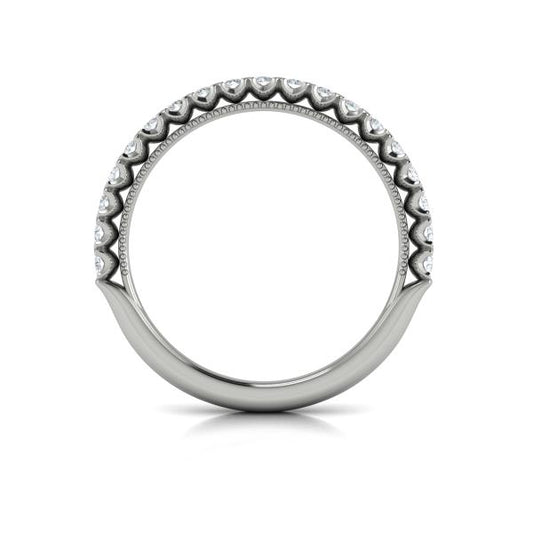 Matching Band for Timeless Pear Halo Engagement Ring