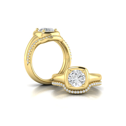 Bold Elegance Engagement Ring