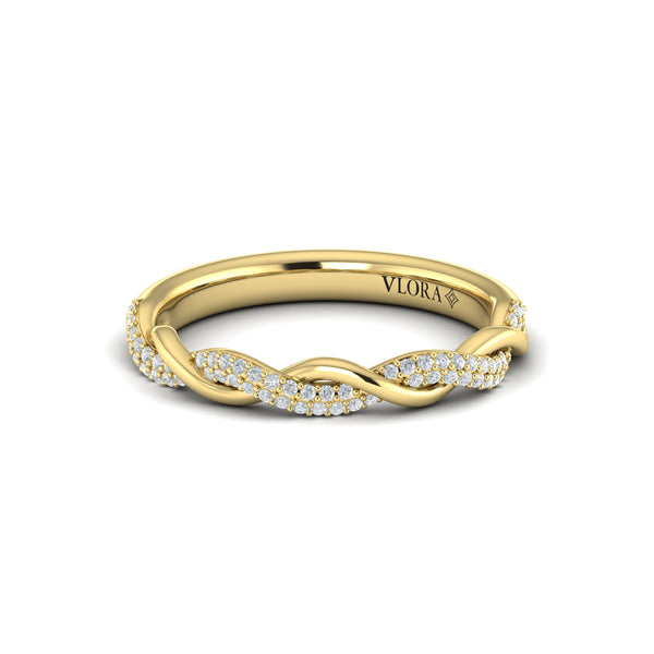 Entwined Stackable Band