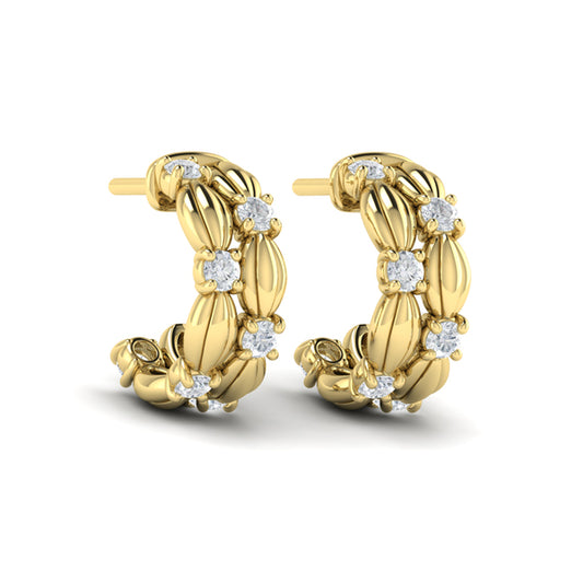 Cascade Hoop Earrings