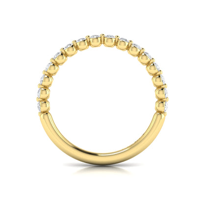 Matching Band for Floating Halo Round Engagement Ring