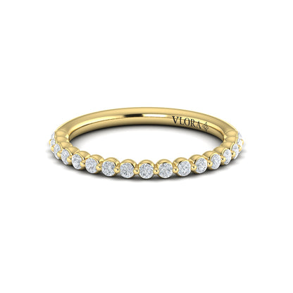 Diamond Round-Set Band