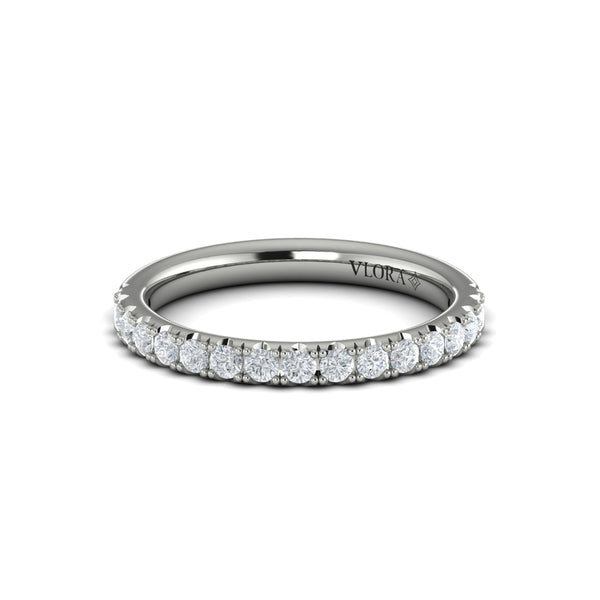 Matching Bands Wedding Band in Platinum by Vlora Bridal