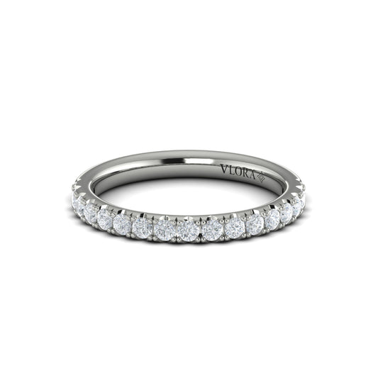 Matching Bands Wedding Band in Platinum by Vlora Bridal