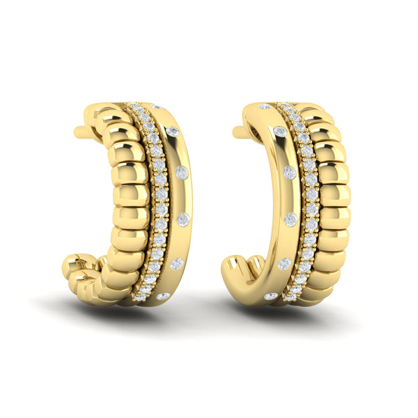 Triple Hoop Earrings