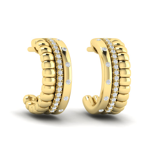 Triple Hoop Earrings