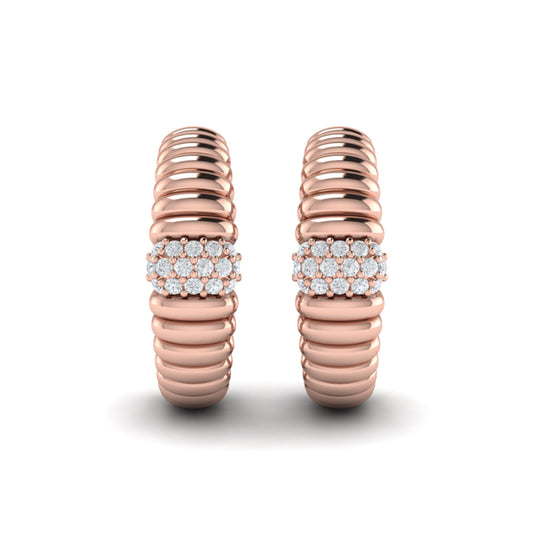 Arched Hoop Earrings