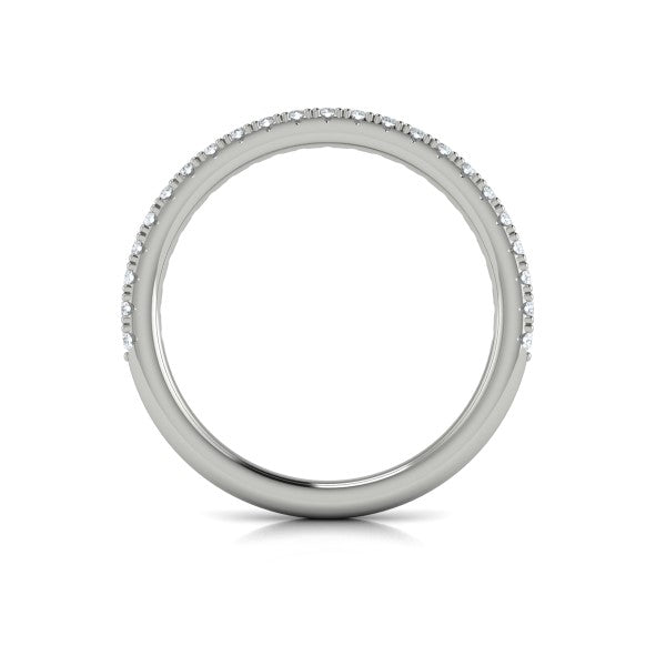Matching Band for Opulent Oval Halo Engagement Ring