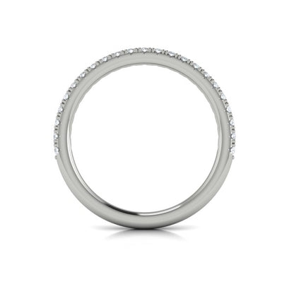 Matching Band for Opulent Oval Halo Engagement Ring