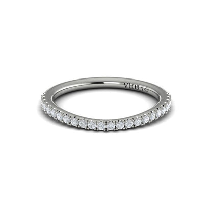 Matching Bands Wedding Band in Platinum by Vlora Bridal