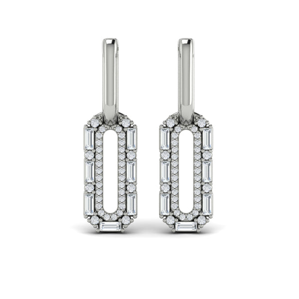 Diamond Earrings from KARINA Collection in Platinum
