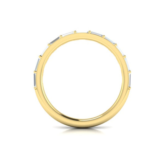 Matching Band for Serenity Oval Hidden Halo Engagement Ring