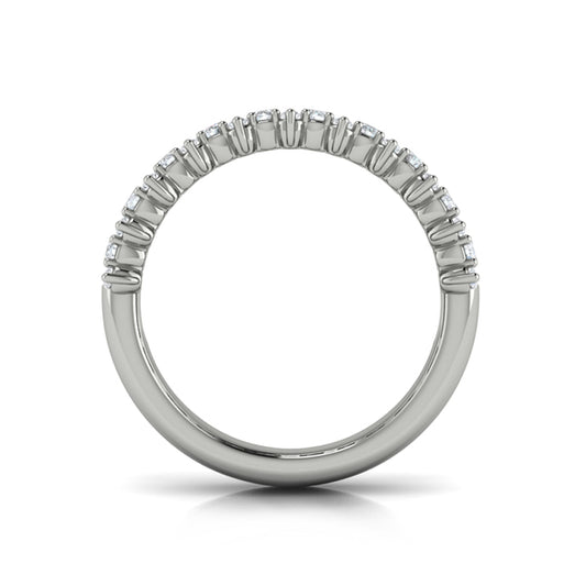 Diamond Baguette and Round Diamond Regal Ring