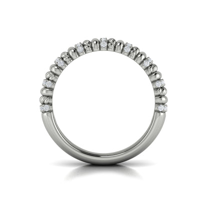 Diamond Rope Ring