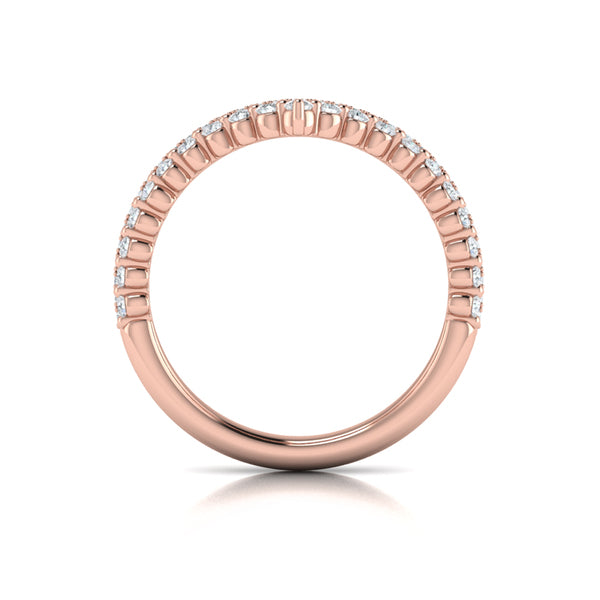 Double Chevron Contoured Band