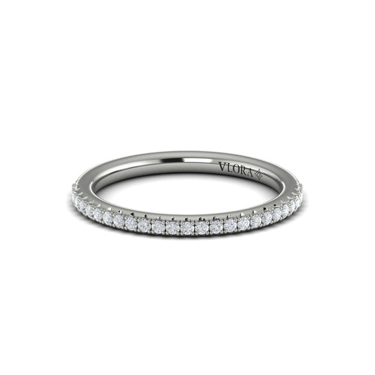 Matching Bands Wedding Band in Platinum by Vlora Bridal