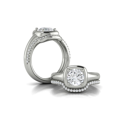 Bold Elegance Engagement Ring