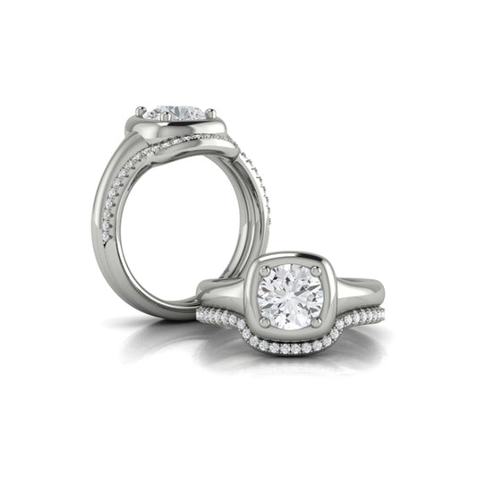 Bold Elegance Engagement Ring