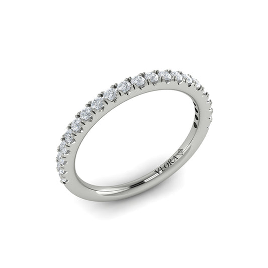 Matching Band for Triple Halo Oval Engagement Ring