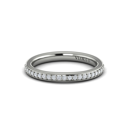 Matching Bands Wedding Band in Platinum by Vlora Bridal