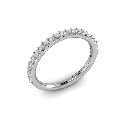 Matching Bands Wedding Band in Platinum by Vlora Bridal