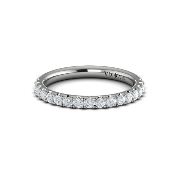 Matching Bands Wedding Band in Platinum by Vlora Bridal