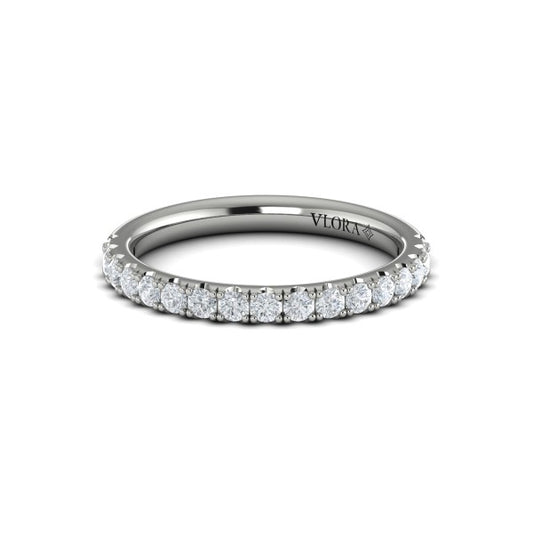 Matching Bands Wedding Band in Platinum by Vlora Bridal