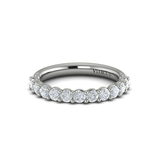 Premier Round Diamond Band