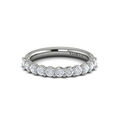 Premier Round Diamond Band
