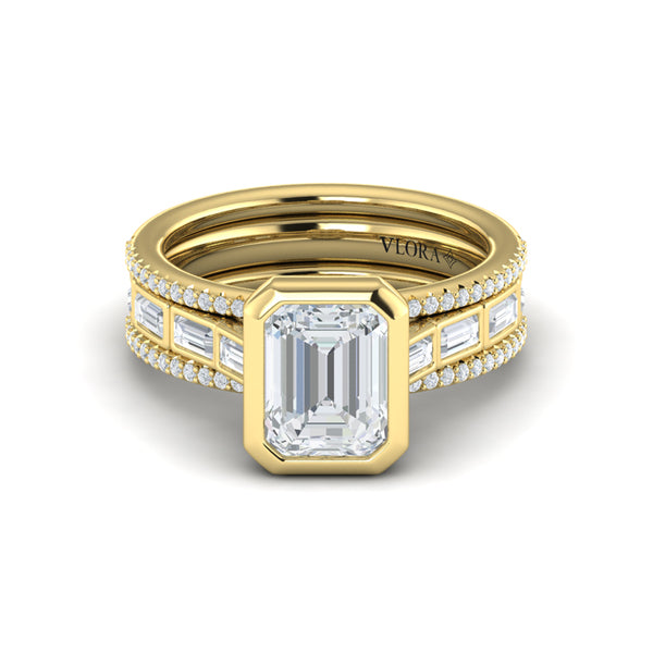 Modern Cathedral Engagement Ring