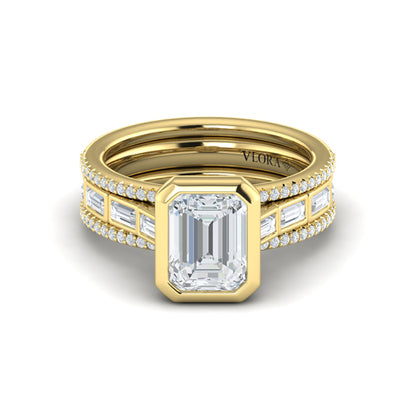 Modern Cathedral Engagement Ring