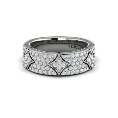 Diamond Vlora Star Ring