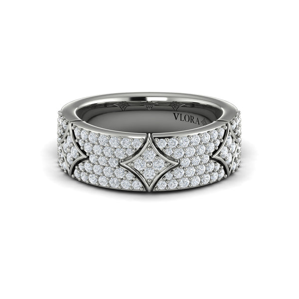Diamond Vlora Star Ring