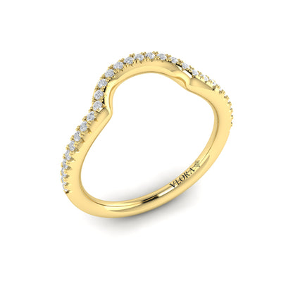 Matching Band for the Bold Elegance Engagement Ring